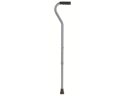 Height Adjustable Lightweight Offset Handle Walking Cane