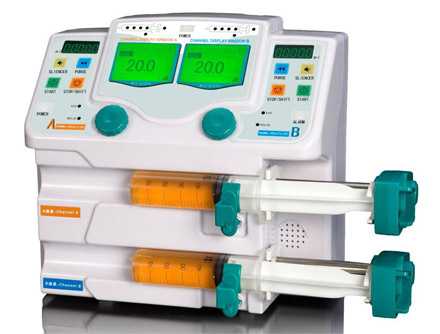 CNME-810TU Dual Channel Syringe Pump With Drug Library