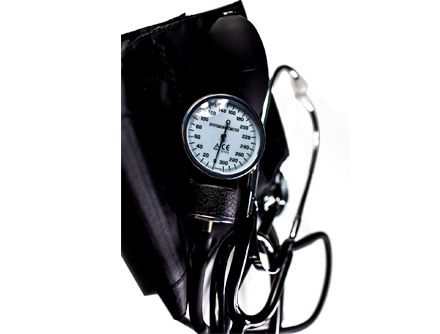 Sphygmomanomètre standard non fluide avec stéthoscope