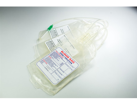 Disposable blood bag